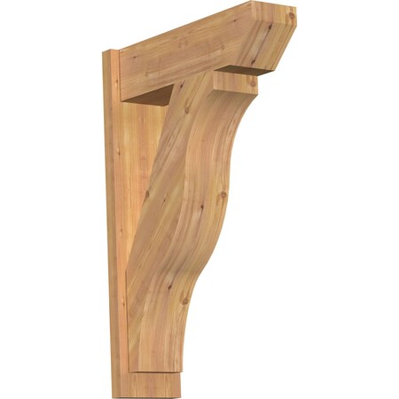 Ekena Millwork Funston Slat Smooth Outlooker, Western Red Cedar, 7 1/2"W x 24"D x 36"H OUT08X24X36FST06SWR